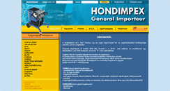 Desktop Screenshot of hondimpex.hu