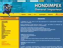 Tablet Screenshot of hondimpex.hu